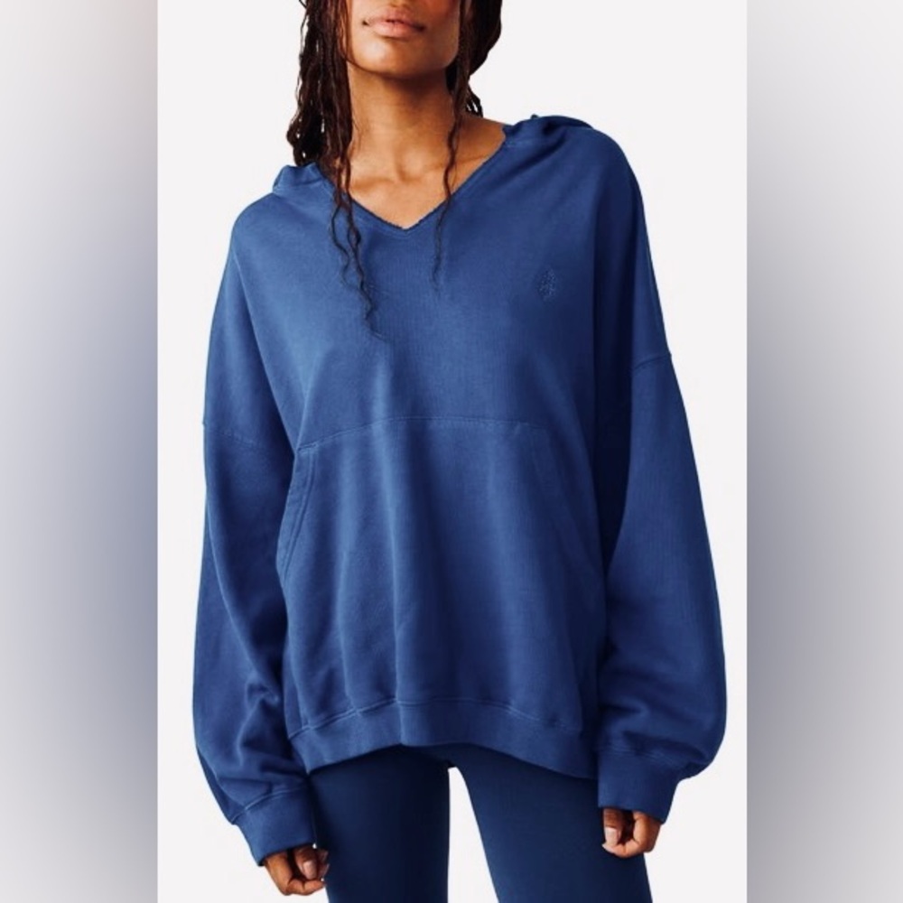 NWT Free People Movement Best Of Hoodie in Atlantic Blue